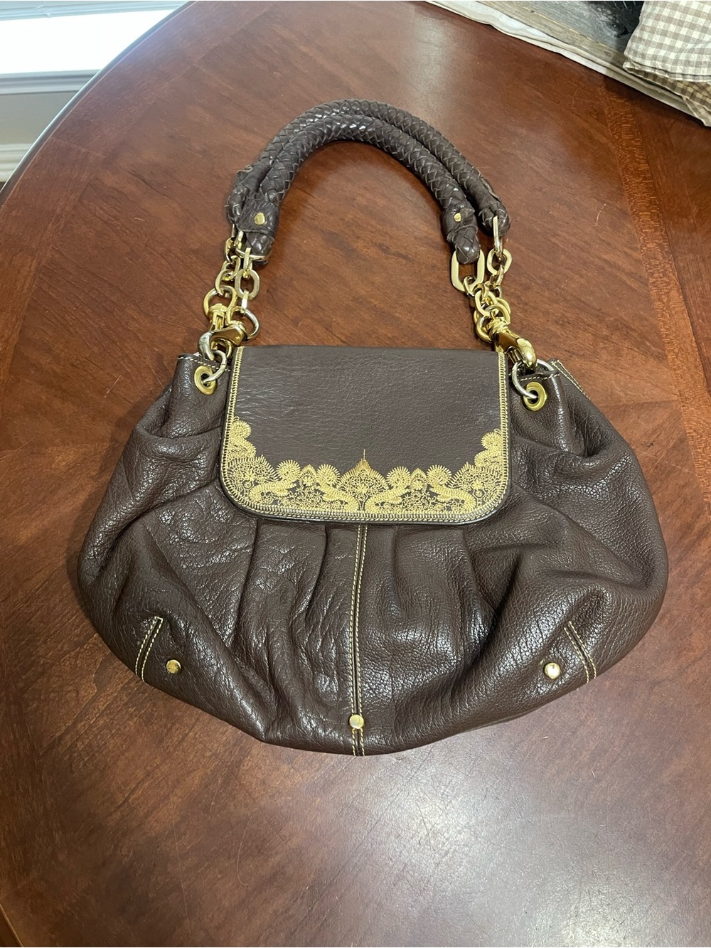 La Gioe Di Toscana The Italian Collection By Sharon Gioe Satchel leather